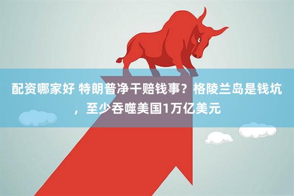 配资哪家好 特朗普净干赔钱事？格陵兰岛是钱坑，至少吞噬美国1万亿美元